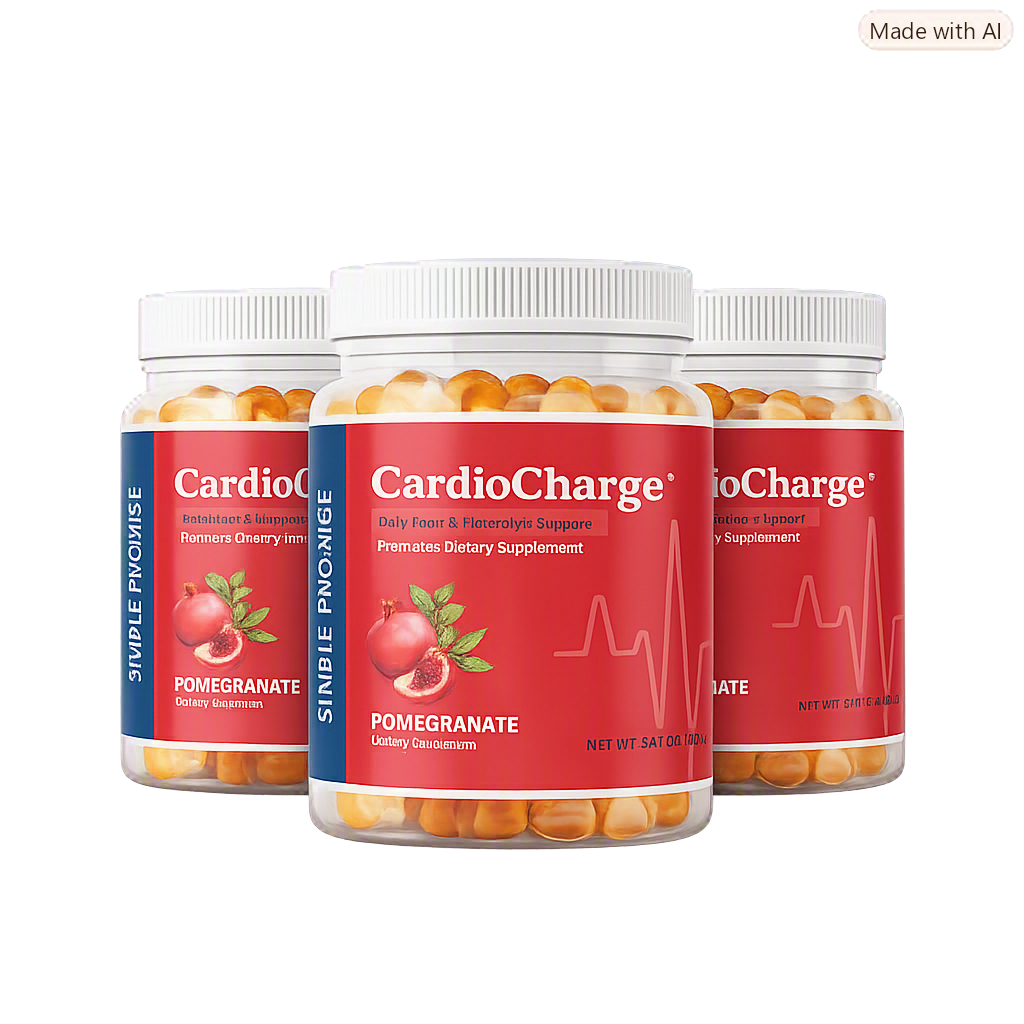 Cardio Charge daily heart and electrolyte support drink mix — 3 bottle pack
